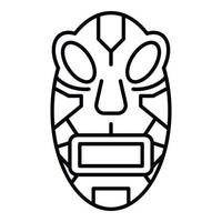 maya idolo icona, schema stile vettore