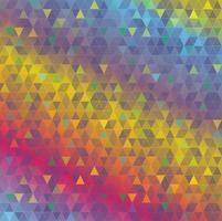 sfondo colorato triangoli astratti vettore