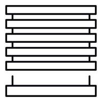 metallo finestra copertura icona, schema stile vettore