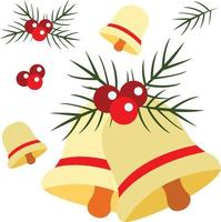 carino Natale decorazione Accessori illustrazione vettore clipart