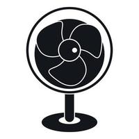 Vintage ▾ elettrico fan icona, semplice stile vettore