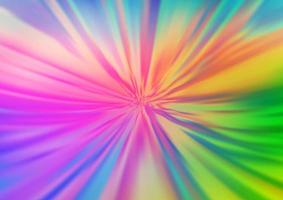 luce multicolore, motivo bokeh lucido vettoriale arcobaleno.
