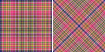 senza soluzione di continuità modello dai un'occhiata. tessuto vettore tessile. tartan struttura sfondo plaid.