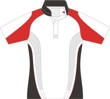 maglietta sport design modello per calcio maglia. sport uniforme nel davanti Visualizza. maglietta finto su per sport club. vettore illustrazione