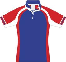 maglietta sport design modello per calcio maglia. sport uniforme nel davanti Visualizza. maglietta finto su per sport club. vettore illustrazione