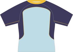 maglietta sport design modello per calcio maglia. sport uniforme nel davanti Visualizza. maglietta finto su per sport club. vettore illustrazione