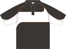 maglietta sport design modello per calcio maglia. sport uniforme nel davanti Visualizza. maglietta finto su per sport club. vettore illustrazione