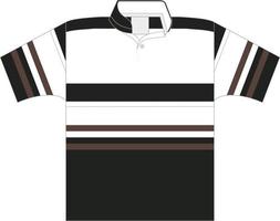 maglietta sport design modello per calcio maglia. sport uniforme nel davanti Visualizza. maglietta finto su per sport club. vettore illustrazione