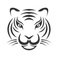 tigre logo icona logo design vettore