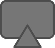 airplay vettore icona design