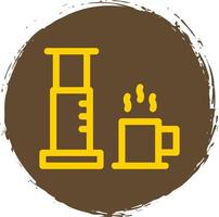 aeropress vettore icona design