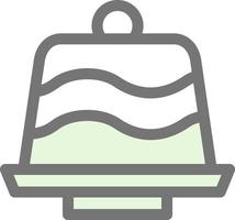 torta vettore icona design