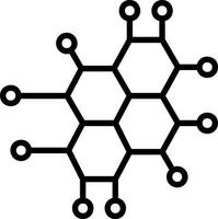 nanotecnologia vettore icona design