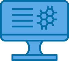 bioinformatica vettore icona design