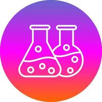 chimica sperimentare vettore icona design