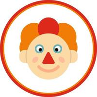clown vettore icona design