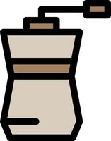 caffè macinino vettore icona design