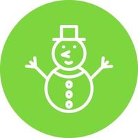 pupazzo di neve vettore icona design