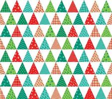 carino allegro Natale rosso verde blu astratto struttura pino albero Natale albero elemento sfondo vettore illustrazione per tessuto Stampa involucro carta Abiti decorazione Natale celebrazione Festival
