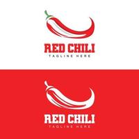 rosso chili logo, caldo chili peperoni vettore, chili giardino Casa illustrazione, azienda Prodotto marca illustrazione vettore