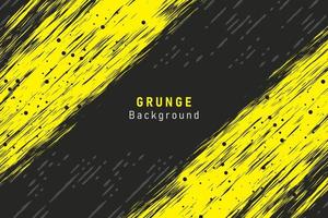 nero e giallo grunge struttura sfondo vettore