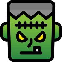 Frankenstein vettore icona design