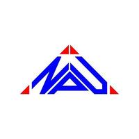 npu lettera logo creativo design con vettore grafico, npu semplice e moderno logo.
