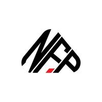 nfp lettera logo creativo design con vettore grafico, nfp semplice e moderno logo.