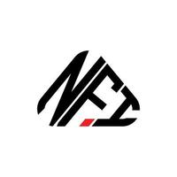 nfi lettera logo creativo design con vettore grafico, nfi semplice e moderno logo.