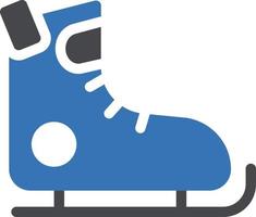 illustrazione vettoriale di scarpe da pattinaggio su uno sfondo. simboli di qualità premium. icone vettoriali per il concetto e la progettazione grafica.