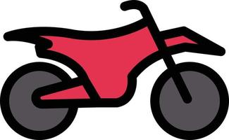 illustrazione vettoriale della bici su uno sfondo. simboli di qualità premium. icone vettoriali per il concetto e la progettazione grafica.
