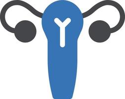 illustrazione vettoriale dell'utero su uno sfondo simboli di qualità premium. icone vettoriali per il concetto e la progettazione grafica.