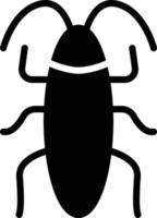 illustrazione vettoriale di scarafaggio su uno sfondo. simboli di qualità premium. icone vettoriali per il concetto e la progettazione grafica.