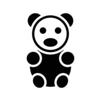 orsacchiotto orso vettore illustrazione su un' sfondo.premio qualità simboli.vettore icone per concetto e grafico design.