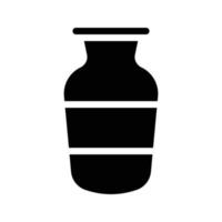 illustrazione vettoriale della bottiglia su uno sfondo simboli di qualità premium. icone vettoriali per il concetto e la progettazione grafica.
