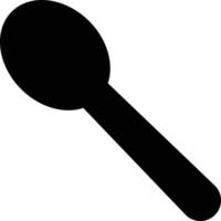 cucchiaio illustrazione vettoriale su uno sfondo simboli di qualità premium. icone vettoriali per il concetto e la progettazione grafica.