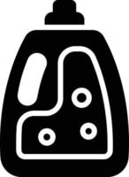 illustrazione vettoriale detergente su uno sfondo. simboli di qualità premium. icone vettoriali per il concetto e la progettazione grafica.