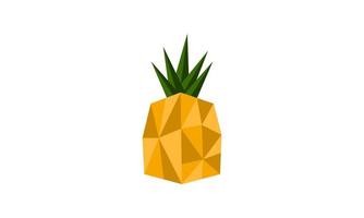 ananas logo. illustrazione di ananas frutta, estate frutta, per un' salutare e naturale vita. vettore