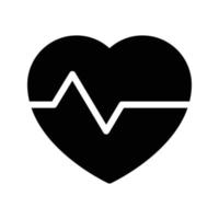 illustrazione vettoriale del cuore su uno sfondo. simboli di qualità premium. icone vettoriali per il concetto e la progettazione grafica.