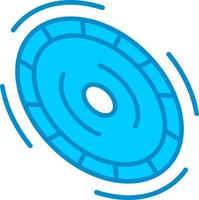 frisbee creativo icona design vettore