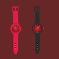 realistico orologi design vettore