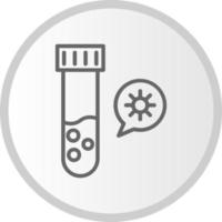 test tubo vettore icona design