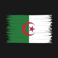 pennello bandiera algeria vettore