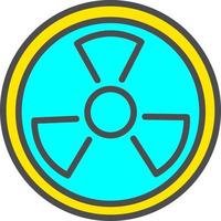 nucleare energia vettore icona design