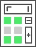 calcolatrice creativo icona design vettore