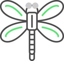 libellula creativo icona design vettore