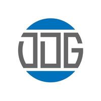 gg lettera logo design su bianca sfondo. gg creativo iniziali cerchio logo concetto. gg lettera design. vettore