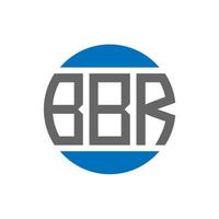 bb lettera logo design su bianca sfondo. bb creativo iniziali cerchio logo concetto. bb lettera design. vettore