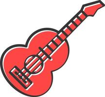 chitarra creativo icona design vettore