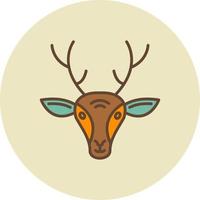 cervo creativo icona design vettore